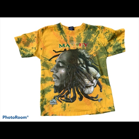 Bob Marley Tie Dye T-shirt - Picture 1 of 3